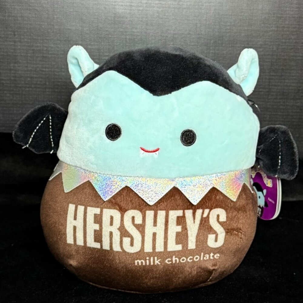 NWT ‎ Patricio 8" The Hersheys Vampire Bat Squishmallow